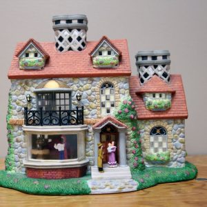 The Bristol House Village Tealight Votive Candle Holder, Partylite, P7322