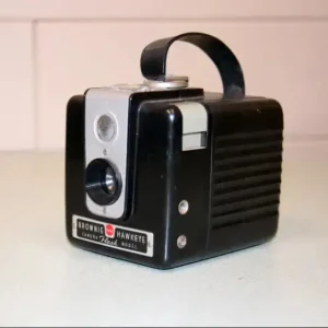 Vintage Kodak Brownie Hawkeye Flash Point & Shoot Film