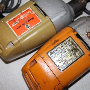 Vintage Black And Decker 3/8'' Electric Drill No. 7190