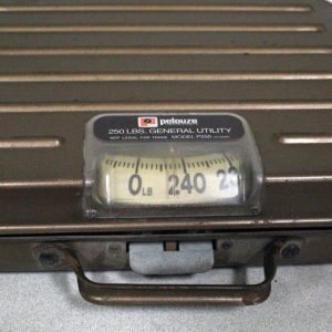 Vintage Pelouze Portable Scale 250 lbs Model P250