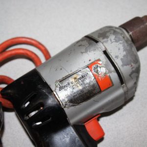 Vintage 1969 Black & Decker Standard Duty Drill Mod 7116