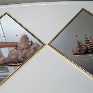 Fancy Framed Wall Mirrors 12x12 Hanging